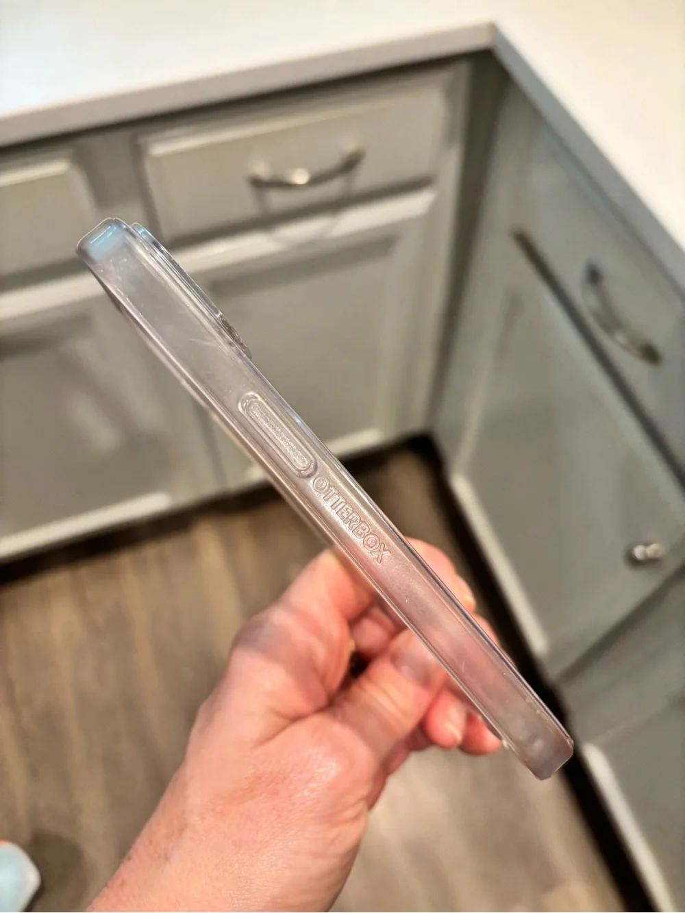 OtterBox Symmetry Series Clear Case. Snaps to MagSafe. iPhone 15